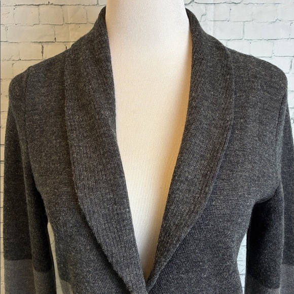 Fenn Wright Manson Blazer Style Cardigan L Colorblock Nautical Academia Preppy - Picture 3 of 15